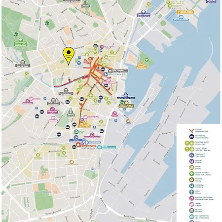Modern Easy-access 1br In Midtown * Århus